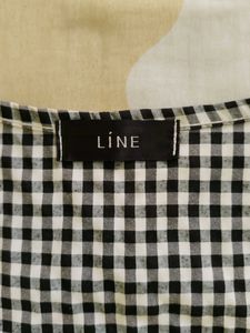 Checkered Button-Up Crop Top