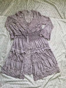 Bohemian Lace Maxi Dress