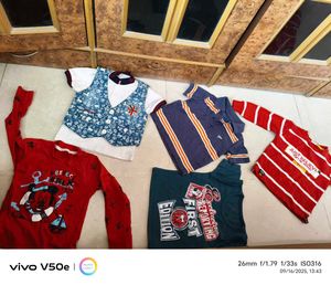 Combo Of 5 Branded Tshirt