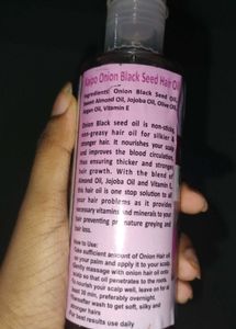 Kaipo Onion Black Seed Hair Oil