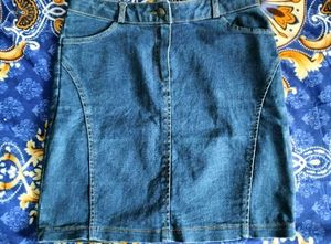 Classic Denim Mini Skirt