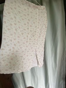 Hnm Floral Crop Top &amp; Skirt
