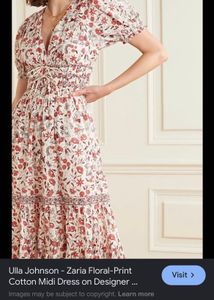 Boho Floral Midi Dress for summers