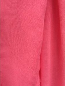Chic Ruffle Front Coral Top