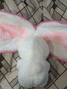 Adorable Bunny Plush Toy with Strawberry Bag