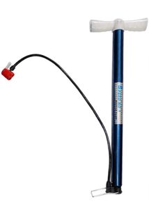 Red Bicycle Floor Pump with Free Reflector