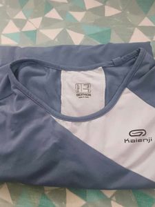 Light Blue Athletic T-Shirt