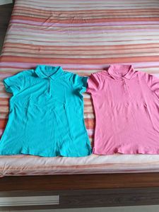 My stretch Women's 2 Polo Shirts