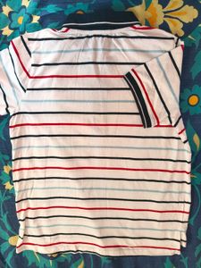 NEW Classic Striped Polo Shirt