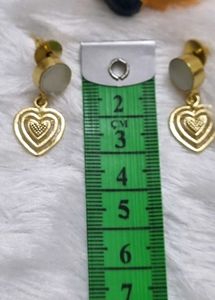 Cute Heart Dangle Earrings