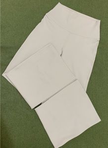Light Beige Wide Leg Pants