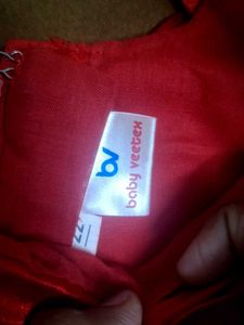 Sparkly Single shoulder Ruffle Red Party Dress