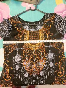 Floral Print Salwar Kameez Set