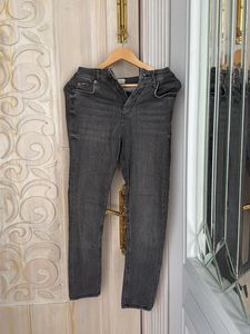 Classic Grey Denim Jeans