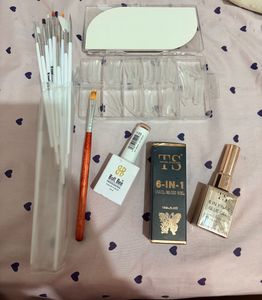 Nail Art Brush & Gel Kit