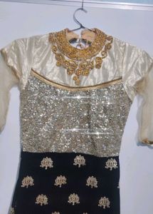 Elegant Sequined Lehenga Choli Set