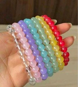 Rainbow Beaded Bracelets