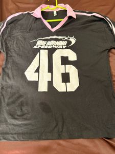 Graphic Print Speedway T-Shirt