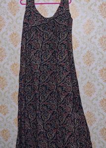 Bohemian Print Maxi Dress