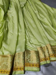 Light Green Saree(Buy 1 Get One)