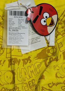 Angry Birds Yellow Boys Shorts select any one