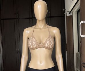 Crocheted Triangle Bikini Top