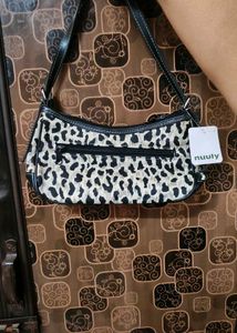 Leopard Print Shoulder Bag