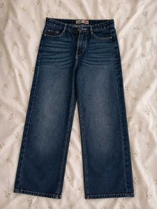 Classic Blue straight Leg Jeans