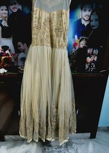 Golden Party wear Gown