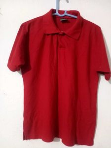 Classic Red Polo T-Shirt