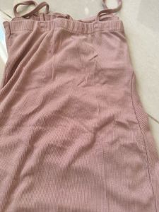 Ribbed Slip Dress