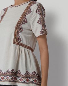 Vero Moda - Embroidered Boho Top