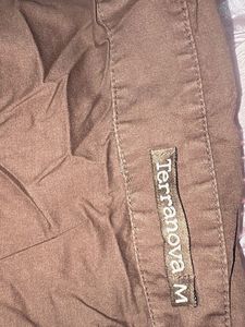 Chic Brown Button-Up Shirt
