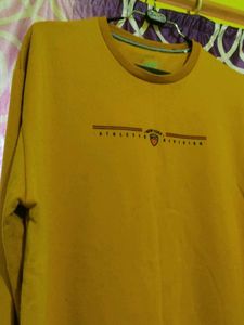Mustard Pullover Sweatshirt
