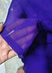 Embellished purple Peplum Top Indo Western dress