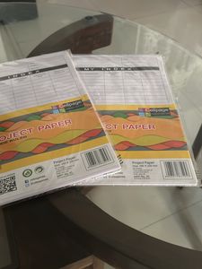 2 Peice- 50 Sheet Paper + 3 Highlighters