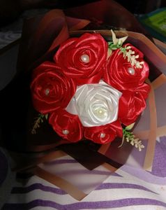 Satin Rose Bouquet