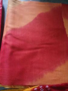 Vibrant Pink Ombre Saree/dupatta/odhni