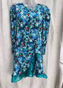 I. Floral Print Dress