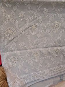 Elegant Embroidered Saree