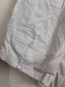 Men's Beige Casual Trousers