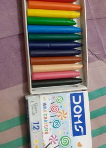 DOMS Coloring Crayons