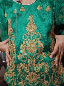 Lacha With Hand Work