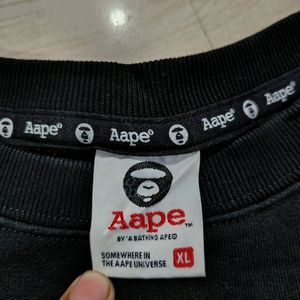 AAPE EMBLEM LOGO SWEATSHIRT
