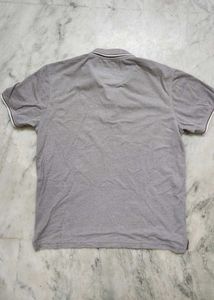 Men's Grey Polo T-Shirt
