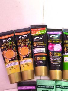 WOW Skincare &amp; Hair Care Samples Lot pack of 13