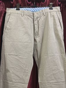 Men's Beige Chino Pants
