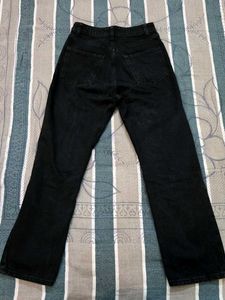 Zara Black straight fit Jeans