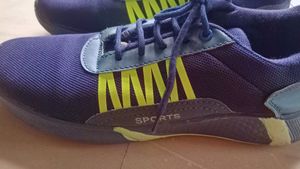 Blue T Colour Shoes For Men / Blue Colour Running Shoes / Blue Colour Walking Shoes /