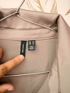 Vero Moda Satin Collared Shirt